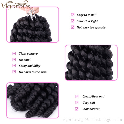 Cheap Price Wholesale Charms Bulk Twist African Hair Accessories Extension For African Hair Synthetic Crochet Braids